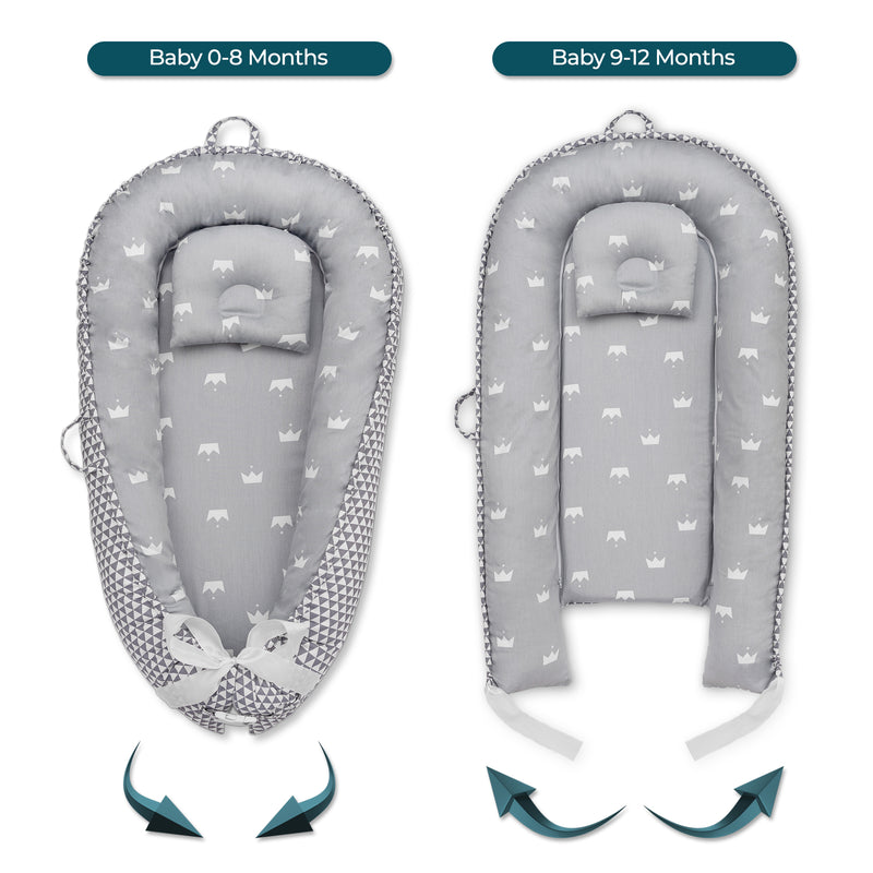 Lit bébé simple et léger à usage touristique, lit confortable pour  tout-petit, protection de sécurité dans le lit, facile à installer, lit de  chevet CPull