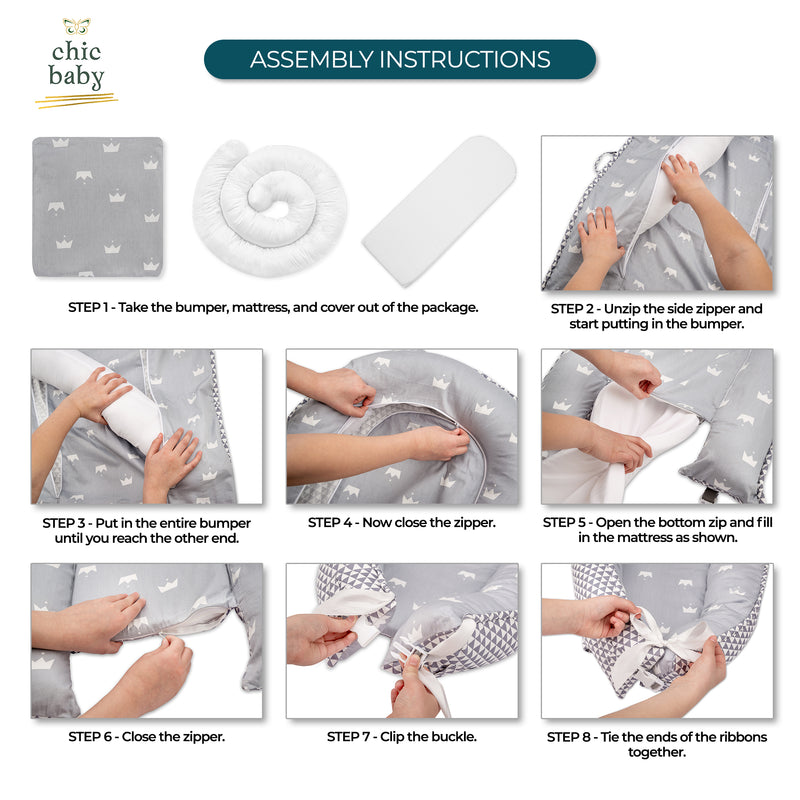 Snuggle nest best sale assembly