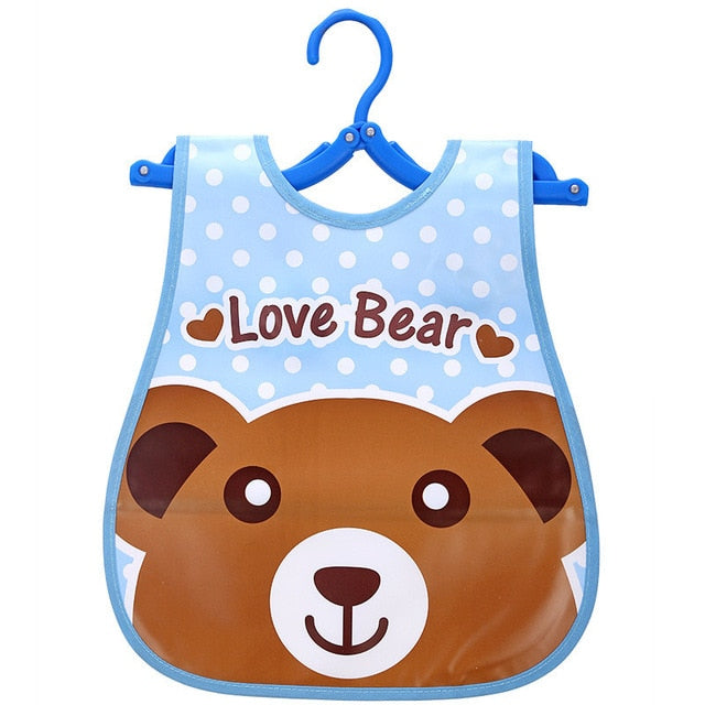 Bibs Waterproof Baby Silicone Bibs Burp Cloths Toddler Kids Adjustable Feeding Apron Saliva Bandana Baby Boys Girls Bandana Bib