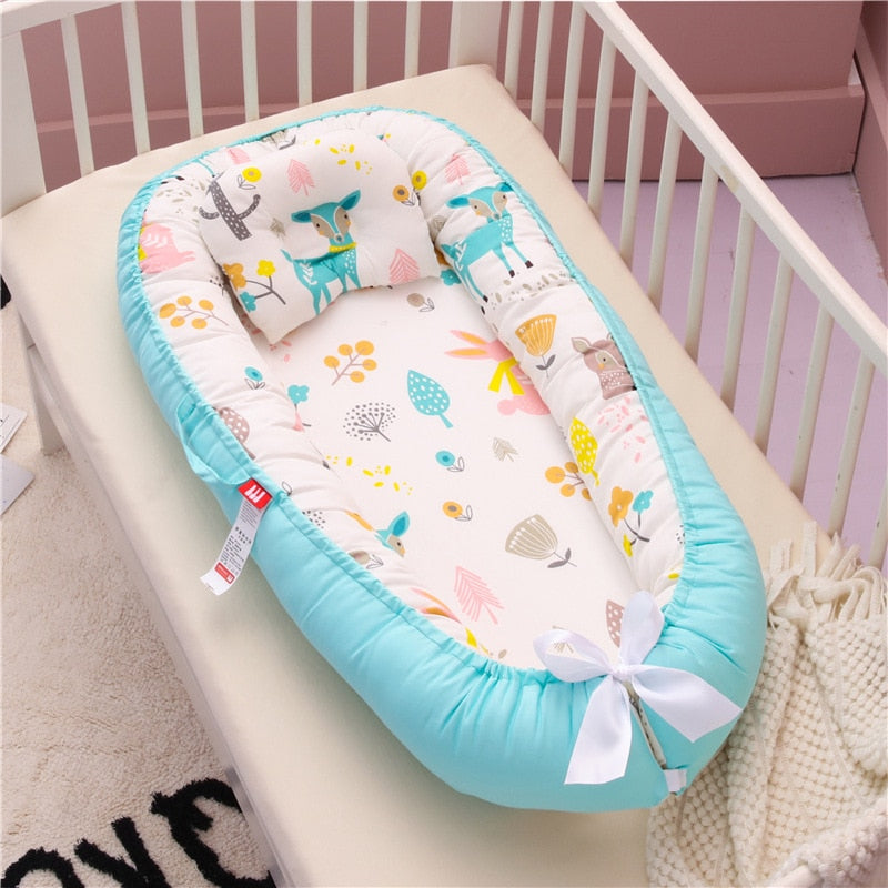 reducteur de lit bebe pour nouveaux nés cocon bebe lit tour lit bebe Chaise  longue Portable pour nouveau-né, berceau de voyage pour bébé, lit de voyage  - AliExpress